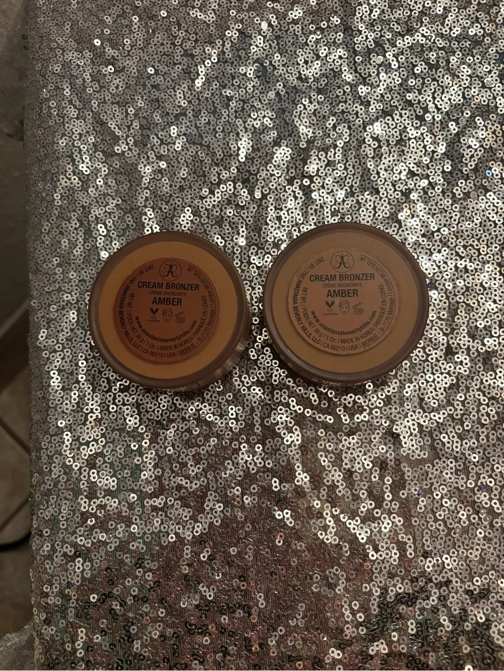 Anastasia Cream Bronzer Amber - Warm Brown Duo